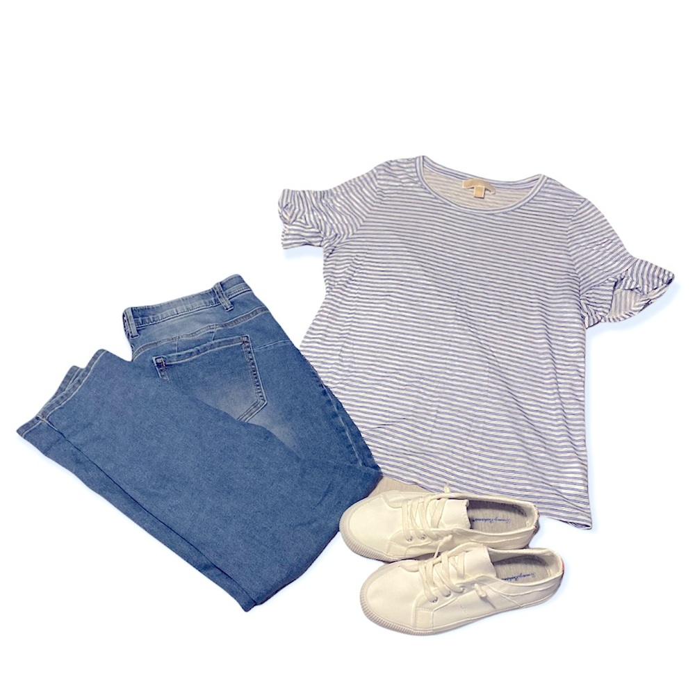 Michael Kors Striped Blouse